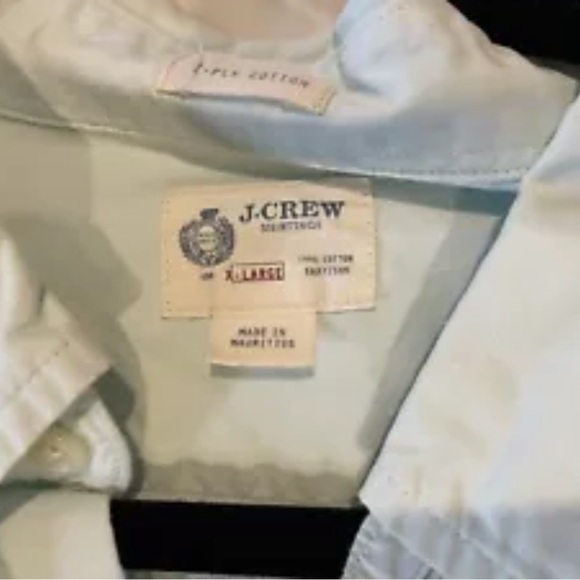 Men’s J.Crew 2-ply Cotton Button-up - Size XL - Picture 3 of 4